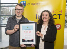 'History Made' - EIRSAT-1 wins 2024 UCD Research Impact Competition