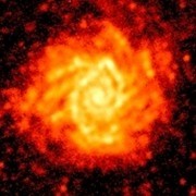 SPIRE image of galaxy