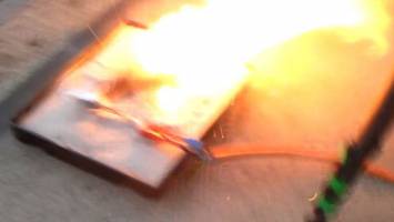 Incorrect handling triggers explosion