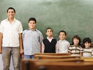 The children of more educated parents go on themselves to higher educational ach