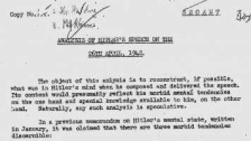 Inside Hitler’s mind