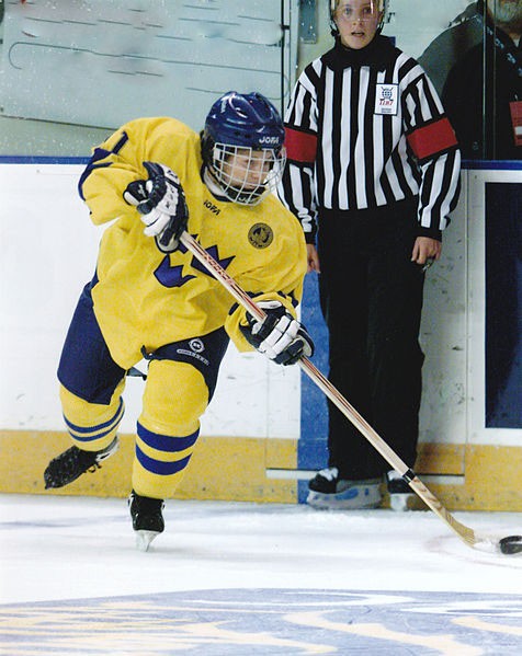 Wikimedia  Ice hockey is one of the sports associated with increased risk of hea