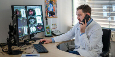 Juggling research and hospital work