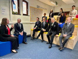 King Philippe talked to student entrepreneurs and the DO! team