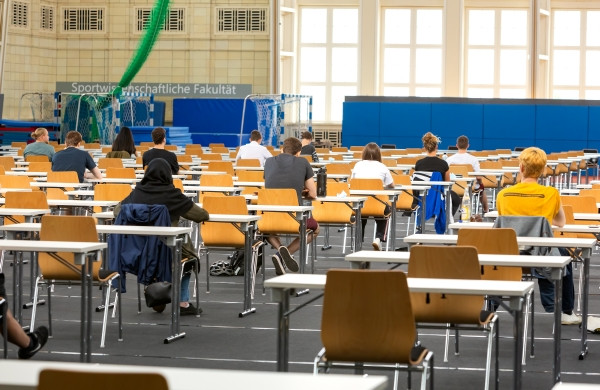 The Ernst Grube Hall will be used for examinations. Photo: Swen Reichhold