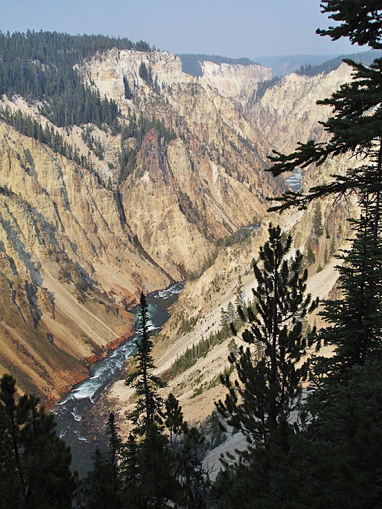 Sarah Gelman/UW  The formations in the Grand Canyon of the Yellowstone, in Yello