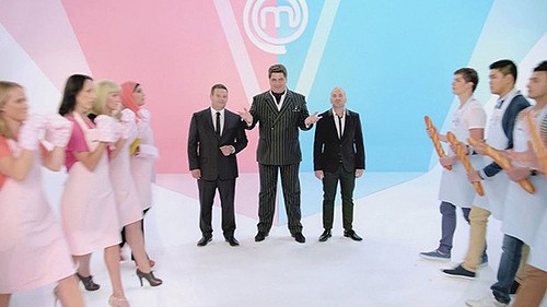 A still from the new Masterchef promotion.