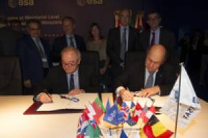 Meteosat Third Generation agreement signed at Ministerial meeting