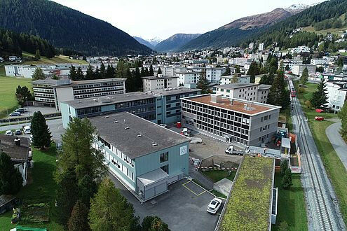 The SLF with its new building. Photo: Yves B�hler, SLF