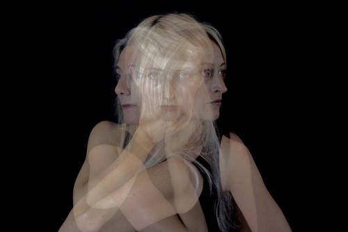 Publicity shot for the performance 
                           Stanislava Buevi