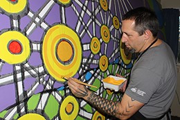 Artist Carl Pao. Photo by Paul Brugman.