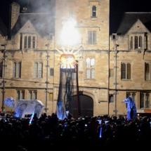 Last year&rsquo;s Lantern Parade on Christmas Light Night