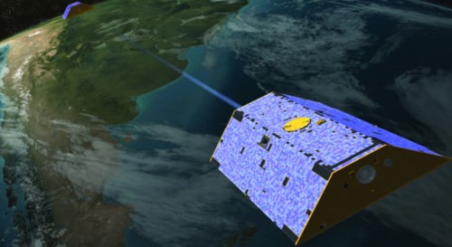 Artist&rsquo;s concept of Grace.  Image credit: NASA/JPL