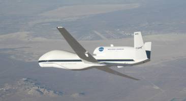 NASA's Global Hawk Completes First Science Flight