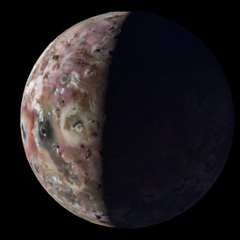 The JunoCam instrument on NASA&rsquo;s Juno captured this view of Jupiter&rsquo;