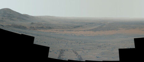 NASA's Perseverance Rover Looks Back While Climbing Slippery Slope