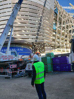 World-class stadium with a new look