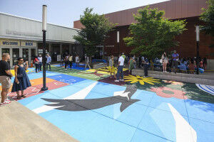 New mural at Henderson-Hopkins School