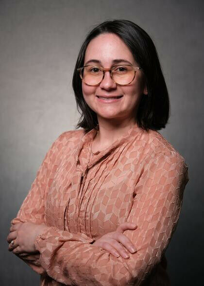 Professional headshot of Angélica Cruz-Lebrón.