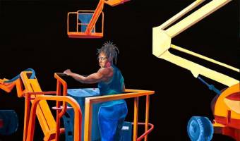 New U-M mural, exhibition by Detroit artist celebrates labor of Black women in America