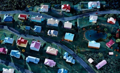 James Casebere, Landscape with House (Dutchess County) #2 2009, digital chromoge