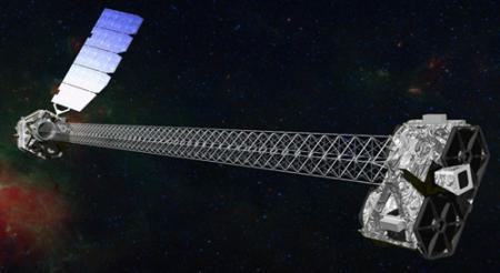 Artist's concept of NuSTAR in orbit.