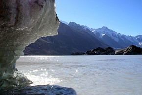Tasman glacial melt. Photo by EmmaJG