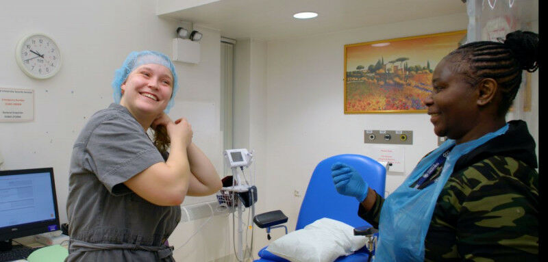 Oxford launches first human trial of aerosol vaccine delivery Image credit: Univ