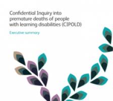 People with learning disabilities are more likely to have a premature death compared with general population
