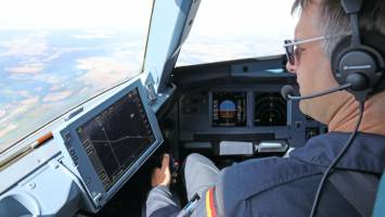 Pilot assistance system LNAS reduces noise in the approach path