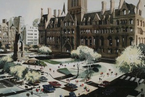 Artist�s impression of Albert Square David Fricker. Courtesy of Darnton EGS