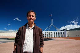 Dr Will Sanders. Photo by Tegan Dolstra.