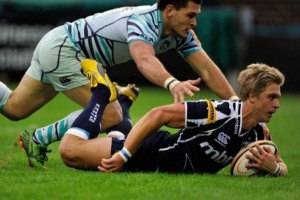 Rugby player wings his way to graduation