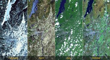 Season's Greetings: NASA Views the Change of Seasons