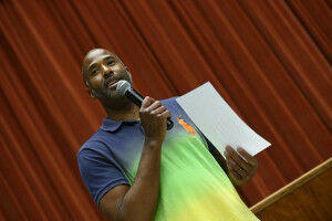 Sharing his love for storytelling