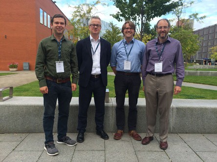 Left to right: Ben Powell (University of Bristol), Guy Nason (University of Bris