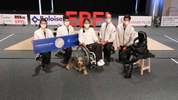 Silke Pan wins silver in the Cybathlon with the TWIICE exoskeleton