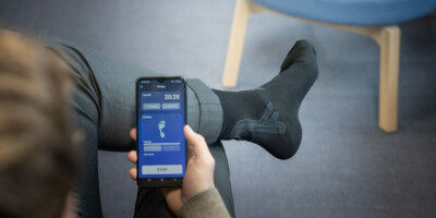 Smart socks that alleviate pain