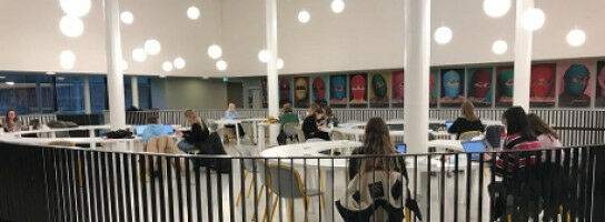 Special new study spaces in REC-A