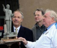 Study heralds Jimmy Hill as Britain's 50th football statue