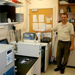 Peter Swart and his team in the Stable Isotope Laboratory are using the latest t