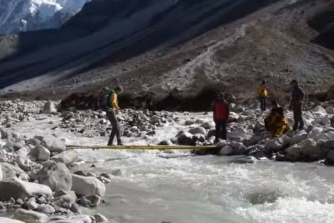 Glaciers play an important part in the water cycle.