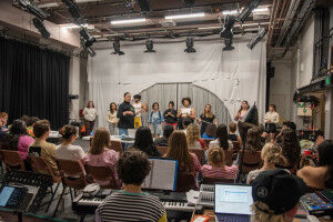 Sydney students join rehearsal of queer pop epic, Flat Earthers: The Musical