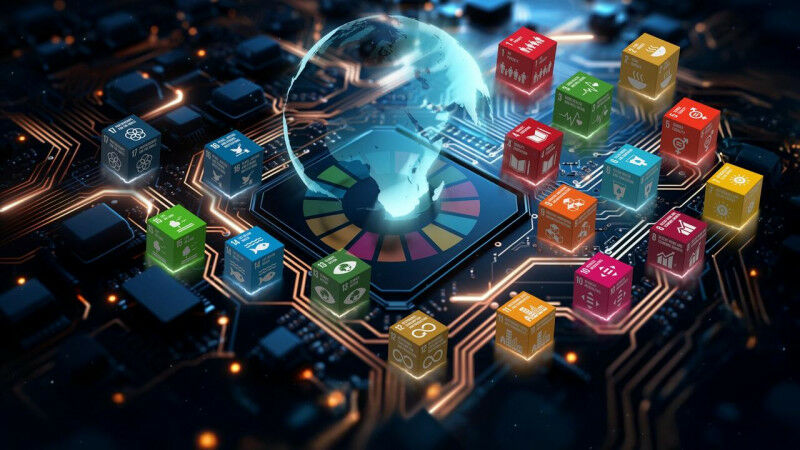 A digital design of the world and the UN sustainable development goals