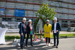 Topping-out Ceremony for the New Rotation Building
