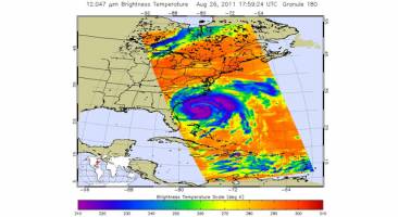 Track Irene's Progress on NASA Hurricane Websites