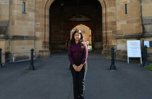 Tripti's journey from a slum in Delhi to the University of Sydney