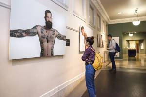 True stories of war, written in tattoos