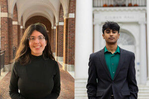 Two sophomores named Ethan M. Posner Fellows