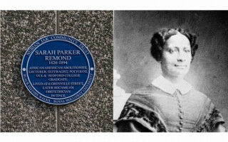 UCL alumna Sarah Parker Remond honoured with blue plaque